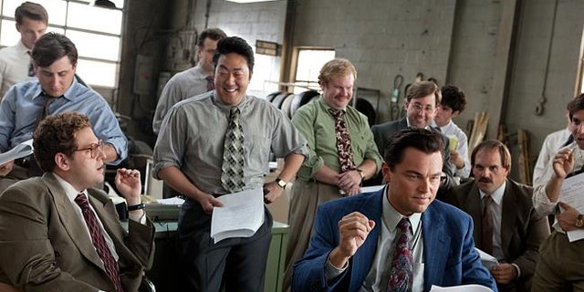 Jonah Hill and Leonardo DiCaprio in "The Wolf of Wall Street" -- the first major film to get a digital only release.
