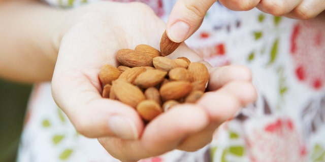 Almonds are a natural source of melatonin, a hormone that encourages sleep.