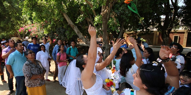 The ceremonies -- which are not legally binding -- were started as a way to give thanks to Mother Earth.