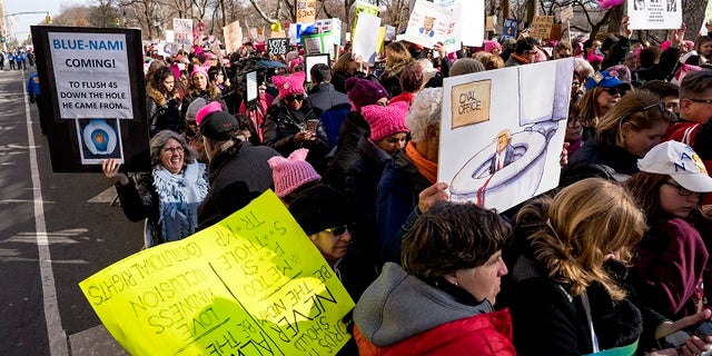This year, organizers in New York said nearly 85,000 people had registered to march in the state.