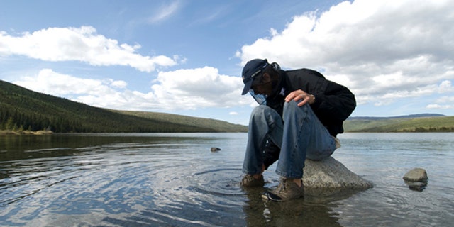 (release on file) Emily Graves at Wonder Lake.