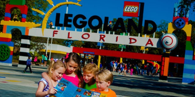 Checking out the scene at LEGOLAND.