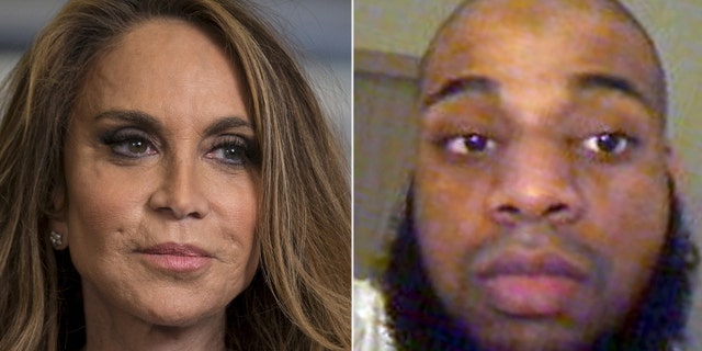David Wright, right, was sentenced to 28 years in prison Tuesday for plotting to behead conservative blogger Pamela Geller, left.