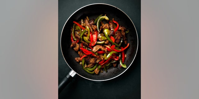 Sizzling steak is just the base for a great fajita.