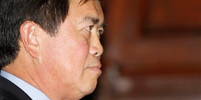In this March 7 file photo, Rep David Wu speaks at a luncheon in Hillsboro, Ore.