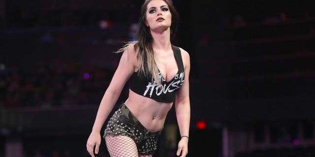 WWE wrestler Paige.