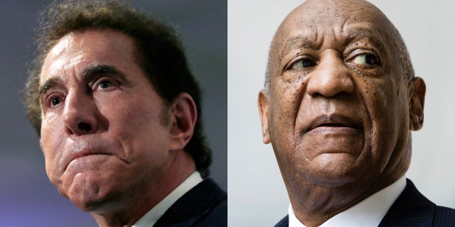 Steve Wynn, left, and Bill Cosby, right, get honorary degrees from the University of Pennsylvania rescinded following sexual abuse scandals.