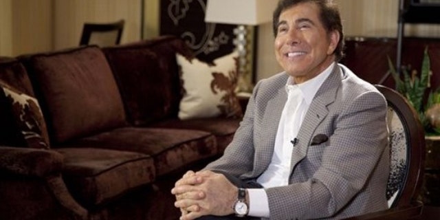 FILE: In this April 27, 2011, photo, Steve Wynn discusses his wedding to Andrea Hissom days before their wedding at the Wynn Las Vegas.