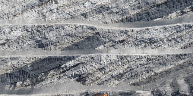 A mine in the Powder River Basin