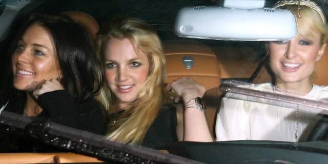 Lindsay Lohan snapped with Britney Spears and former pal Paris Hilton on their infamous night out in 2006.