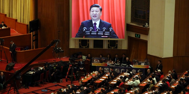 Xi, speaking to nearly 3,000 members of the rubber-stamp National People’s Congress, declared that the Chinese people were “closer than at any time in history to realizing the great rejuvenation of the Chinese nation."