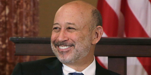 Goldman Sachs CEO Lloyd Blankfein 