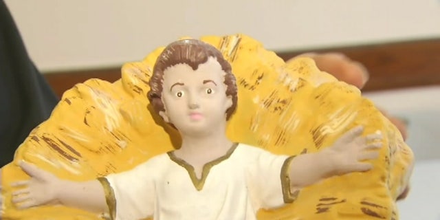 A baby Jesus statue has been returned to a New Jersey church after being stolen nearly 90 years ago.