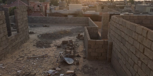 The decimated Yazidi town of Sinjar, whereby thousands of Yazidis were kidnapped by ISIS militants and remain missing