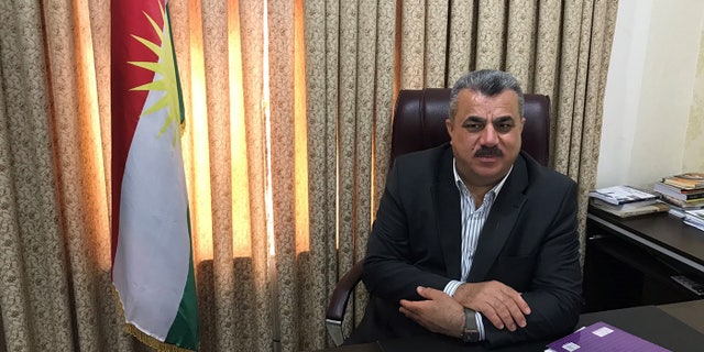 Hussein Al-Qaidi, director of the Kurdistan Regional Government's Prime Minister's Office of Kidnapped and Rescue Affairs