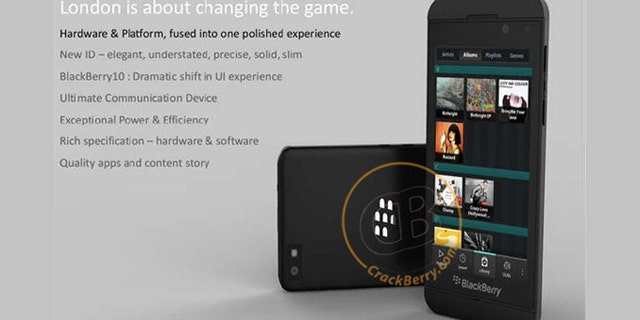 Is this RIM's new BlackBerry phone?