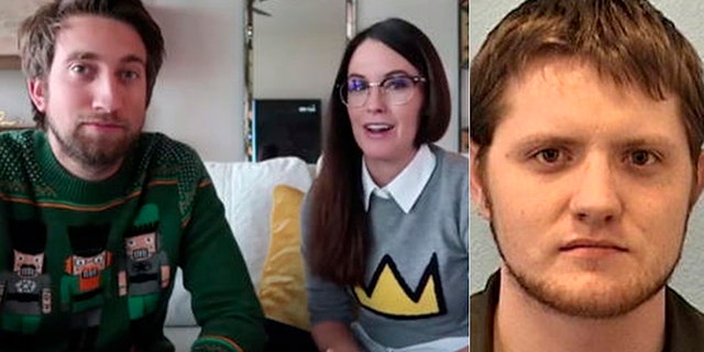 Megan Turney and Gavin Free hid in their closet when an intruder, identified as Christopher Eric Giles, broke into their Texas home, police said.