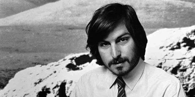 A young Steve Jobs.