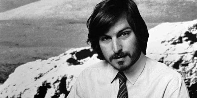 A young Steve Jobs.