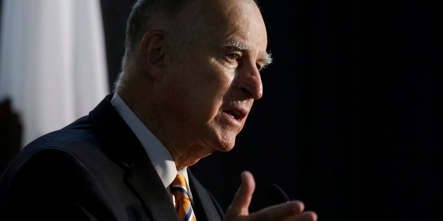 FILE 2018: California Gov. Jerry Brown will reportedly consider three bills intended to add restrictions on gun ownership in his state.