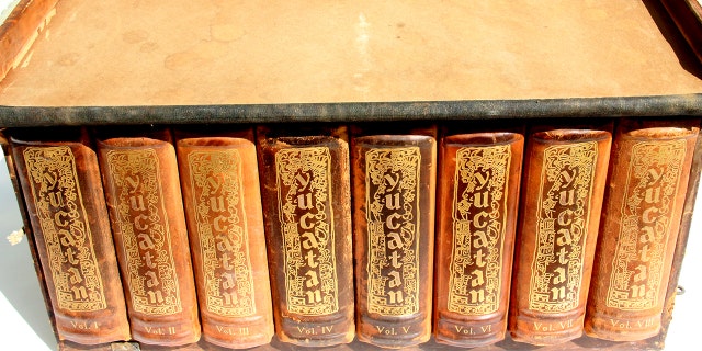 McQueen made copious notes for the "Yucatan" project.