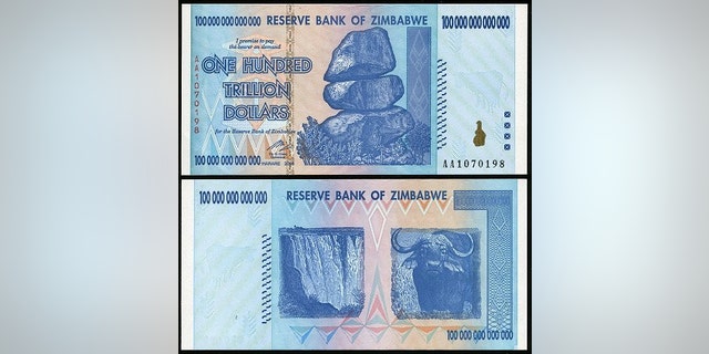 One Us Dollar Z 35 Quadrillion As Zimbabwe Phases Out Old Currency Fox News