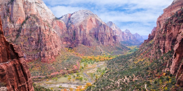 Zion Canyon National Park, Utah.
