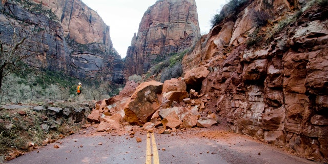 Zion Rockslide