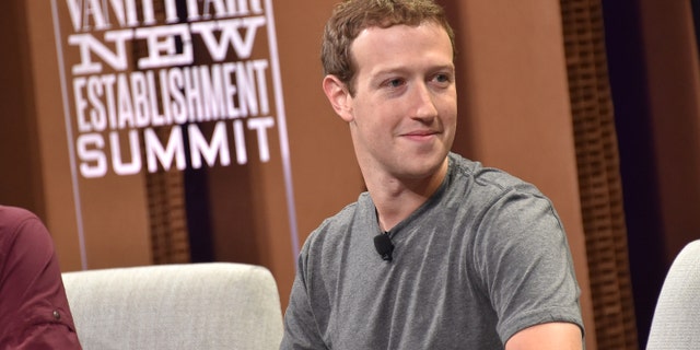Mark Zuckerberg at Yerba Buena Center for the Arts on October 7, 2015 in San Francisco.