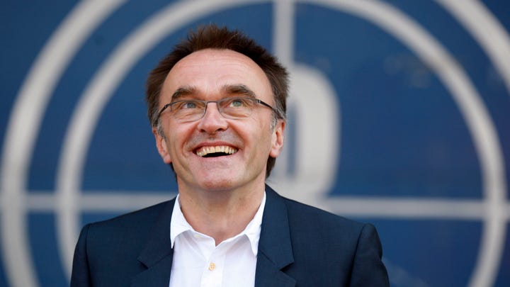 Director Danny Boyle at the London Olympics opening ceremony.