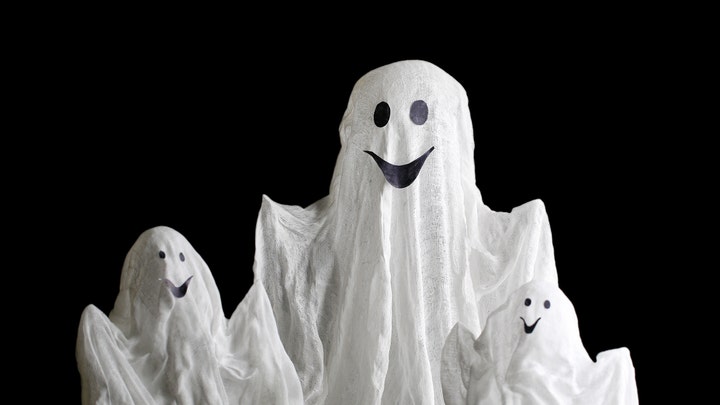 Smiling ghosts