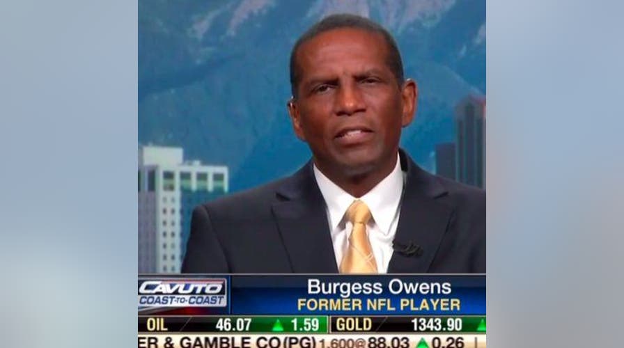 Burgess Owens on NFL protests: 'It's about the flag, period!'