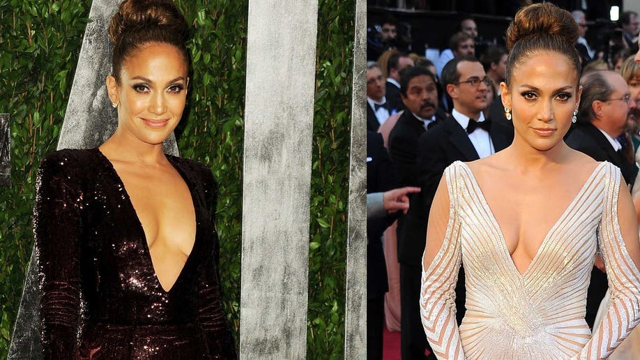 THROWBACK! Jennifer Lopez Goes Braless As She Proudly Flaunts Her Nip**es  At Oscars 2001 In A Transparent Gown; Wins An Award For The 'Sexiest Person  Of The Night
