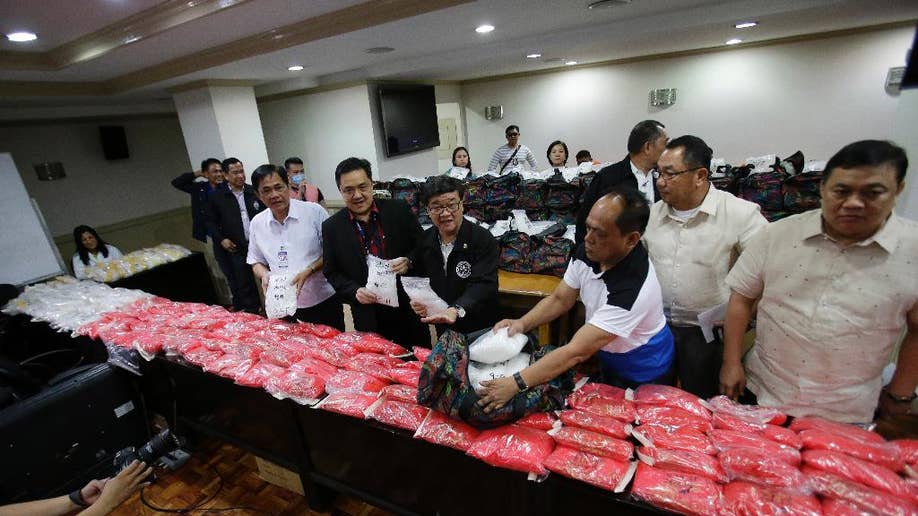 Philippines: Series Of Drug Raids Seize Nearly A Ton Of Meth | Fox News