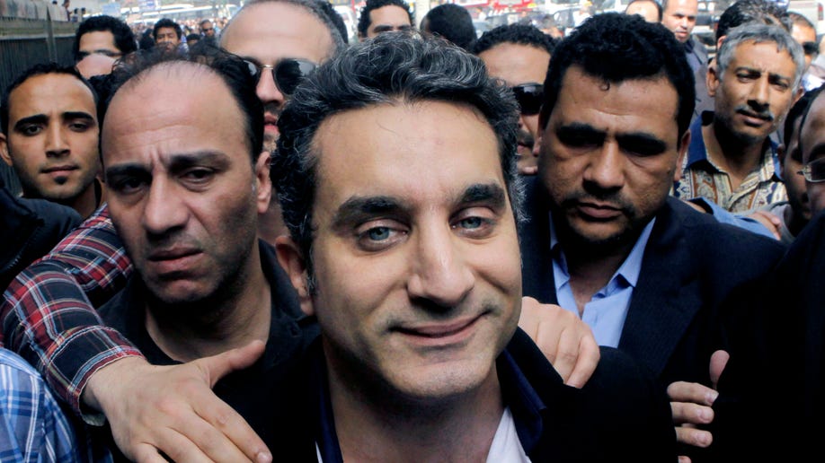 Mideast Egypt Satirist Returns