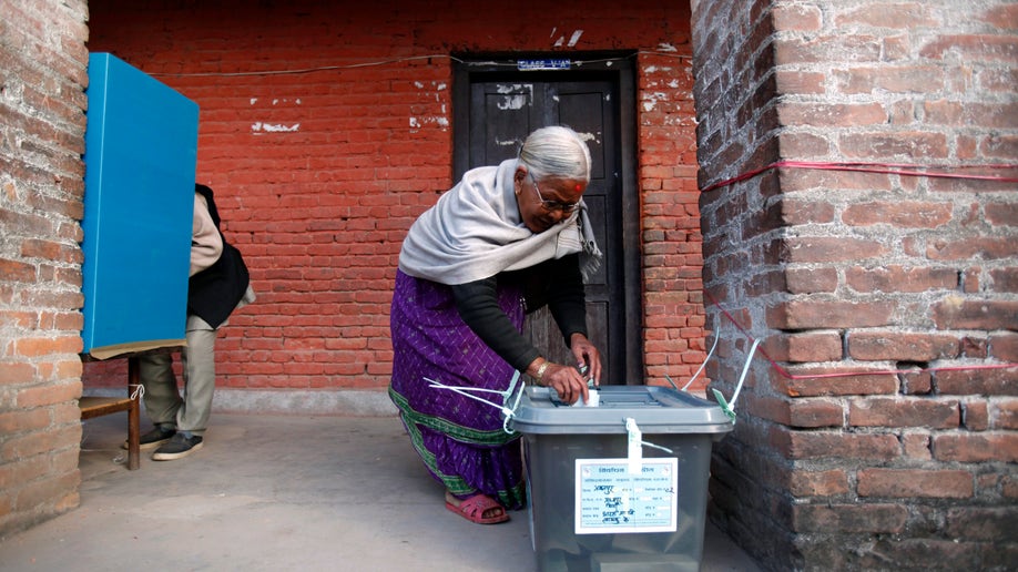 Election official begin counting votes in Nepal where voter turnout was ...