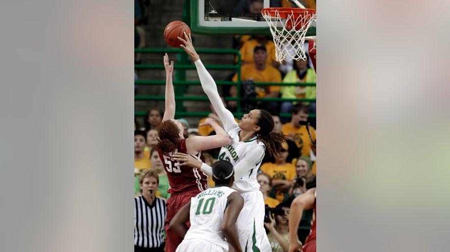 Oklahoma Baylor Griner Blocks Record Basketball