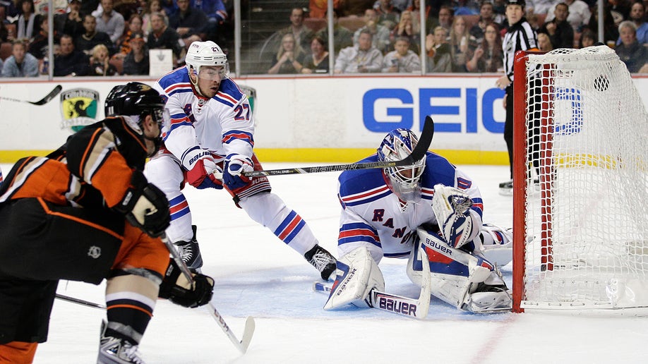 Rangers Ducks Hockey