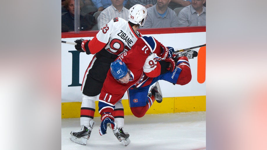 f7759732-Senators Canadiens Hockey