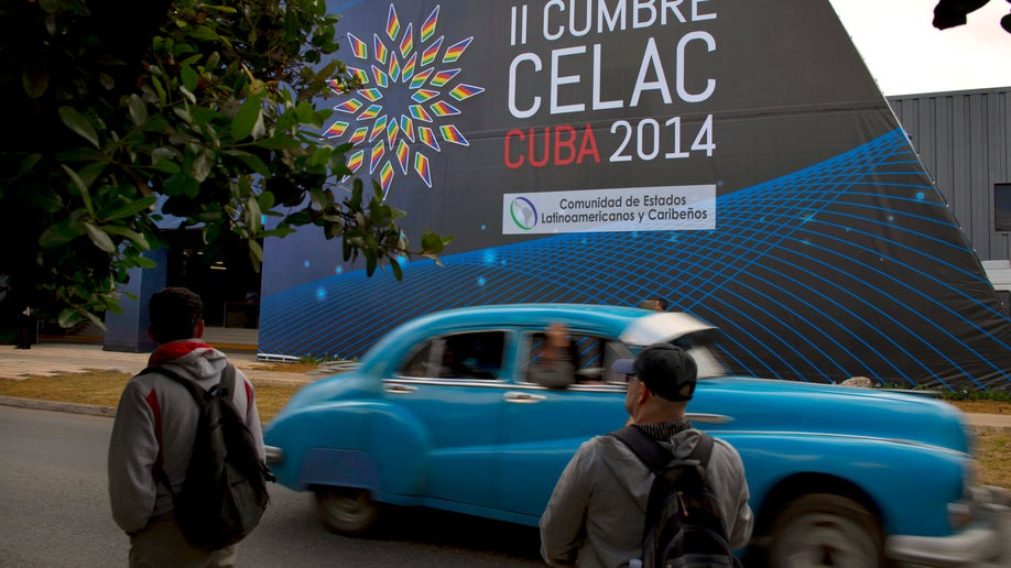 APTOPIX Cuba CELAC Summit