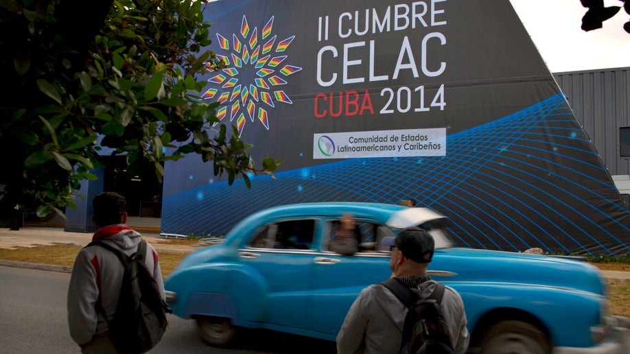 APTOPIX Cuba CELAC Summit