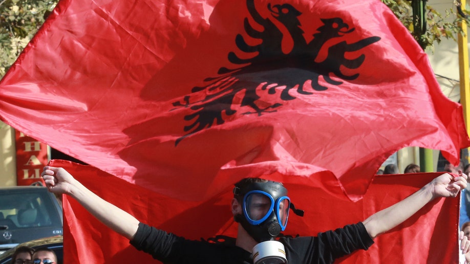 Albanians Protest Reported Plan For Their Country To Dismantle Syrian ...