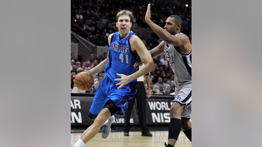 Mavericks Spurs Basketball