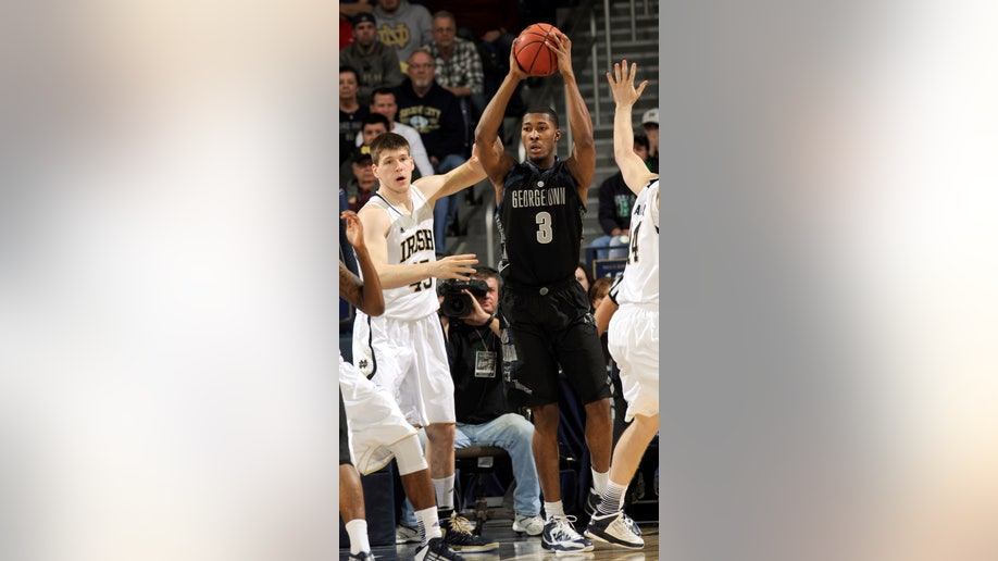 Georgetown Notre Dame Basketball