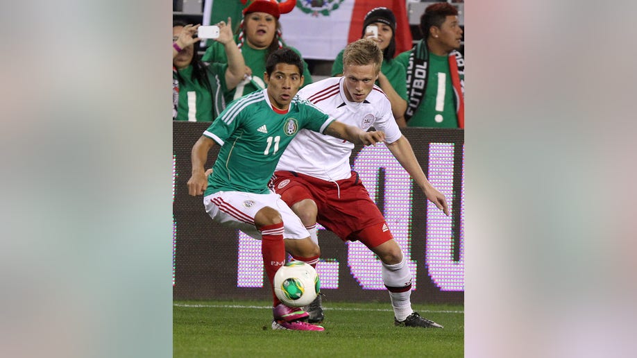 Denmark Mexico Soccer