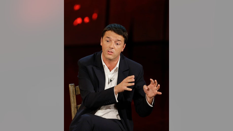 Italy Renzi's Rise