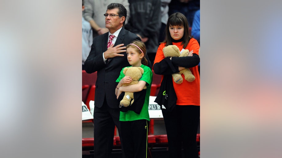 Connecticut School Shootings UConn Basketball