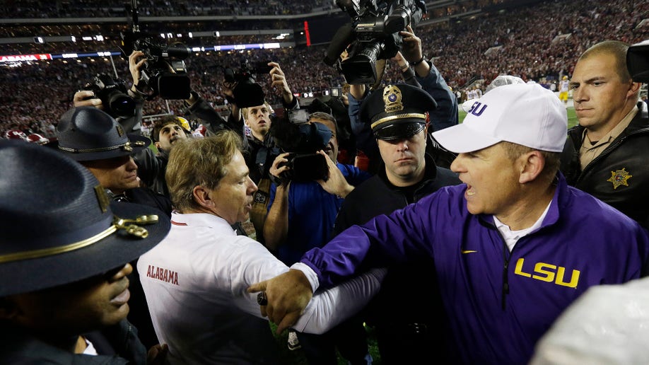 LSU Alabama Football