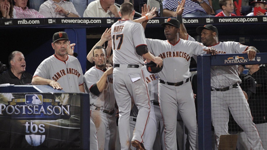 NLDS Giants Braves Baseball