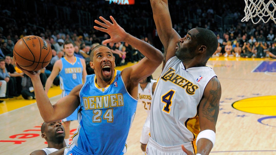 APTOPIX Nuggets Lakers Basketball